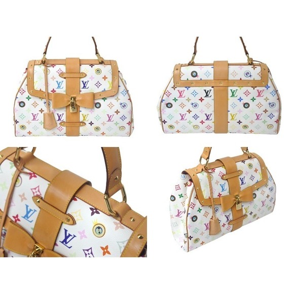 Louis Vuitton Handbags - Louis Vuitton EYE Multicolore LOVE Handbag Retro MONOGRAM Sac